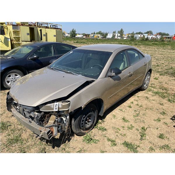Pontiac G6 V6 4dr sedan. VIN 1G2ZG558764220756, sold for parts