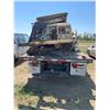 Image 5 : Gmc 3500 flat deck truck, trailer hitch. C/w military jeep body , crane, misc. VIN 1GDJC34KX8E185340