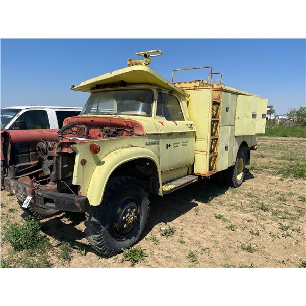 Dodge 4x4 service truck. VIN W5J2978943