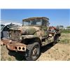 Image 1 : Military truck. Tires hold air. Box has tires, truck door, misc parts, sold for parts