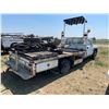 Image 4 : 2001 Chevy 3500. Approx 13ft long, 7.5ft across flat deck. Trailer hitch,signal lights, tires and mi