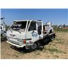 Image 1 : Hino diesel picker truck. Flat deck, trailer hitch, truck box, picker pieces.  VIN  JHBEB1539P1T1039