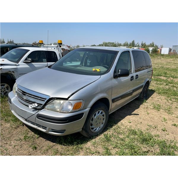 2002 Chevy Venture van. VIN 1GNDU03E63D110083, sold for parts