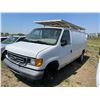 Image 1 : 2005 Ford Van. Flex fuel, roof rack. VIN 1FTSE34L55HB50016
