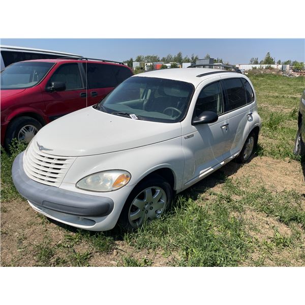 2003 PT Cruiser. White, sold for parts