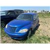 Image 1 : 2004 PT Cruiser. Blue. VIN 3C4FY48B54T354265, sold for parts