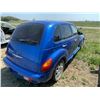 Image 3 : 2004 PT Cruiser. Blue. VIN 3C4FY48B54T354265, sold for parts