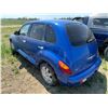 Image 4 : 2004 PT Cruiser. Blue. VIN 3C4FY48B54T354265, sold for parts
