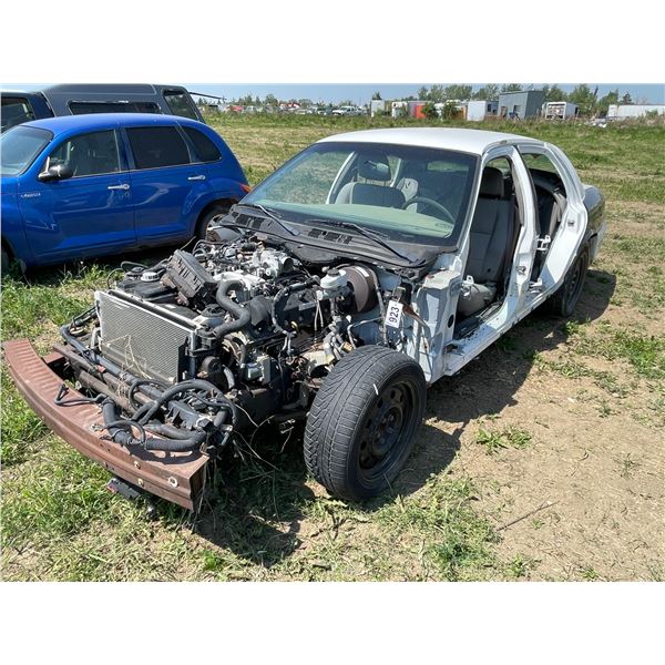 Ford police cruiser, sold for parts