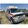 Image 2 : 1997 Ford 350 Econoline ambulance. Diesel. VIN 1FDJS34F1VHB69902, sold for parts