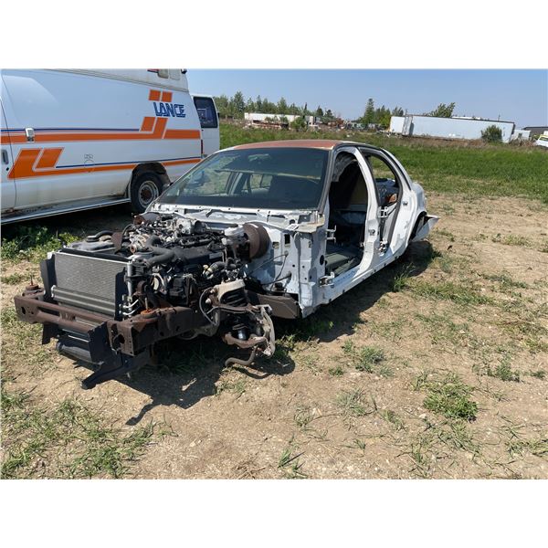 Ford police cruiser, sold for parts