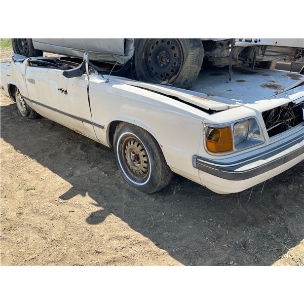 Dodge car, sold for parts