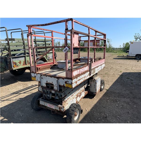 Scissor lift, sold for parts
