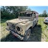 Image 1 : Military Landrover jeep. 2dr, tires hold air. Bins, various misc., sold for parts