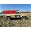 Image 4 : Military Landrover jeep. 2dr, tires hold air. Bins, various misc., sold for parts