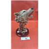 Image 1 : Very nice Canadian Wilderness wolf sculpture, 8.5" tall