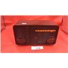 Image 1 : 1956 Motorola model 57A vacuum tube radio, black Bakelite case, works well
