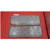 Image 2 : Pair of vintage Victoria (Australia) license plates
