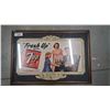 Image 3 : 1952 original vintage 7up litho cardboard framed sign