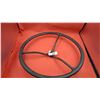 Image 1 : Antique steering wheel 17"