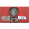 Image 2 : Original vintage 1940s Shell Oil license plate topper