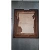 Image 2 : Early 1900s antique framed portrait of young boy and older woman 28"x23"
