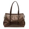 Louis Vuitton Damier Ebene Canvas Leather Chelsea Tote Bag