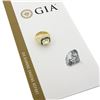 Image 9 : Estate 18k Yellow Gold 6.07 ctw GIA Emerald Cut & Baguette Diamond Engagement Ri