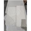 Image 1 : White Fabric with Yellow Accents