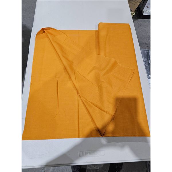 Orange Fabric Material
