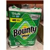 Image 1 : Bounty Plus Paper Towels 12 Rolls with Longer Sheets
