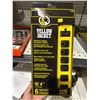 Image 2 : Yellow Jacket 6-Outlet Power Strip, Model 5138, 15 ft, 1440 Joules