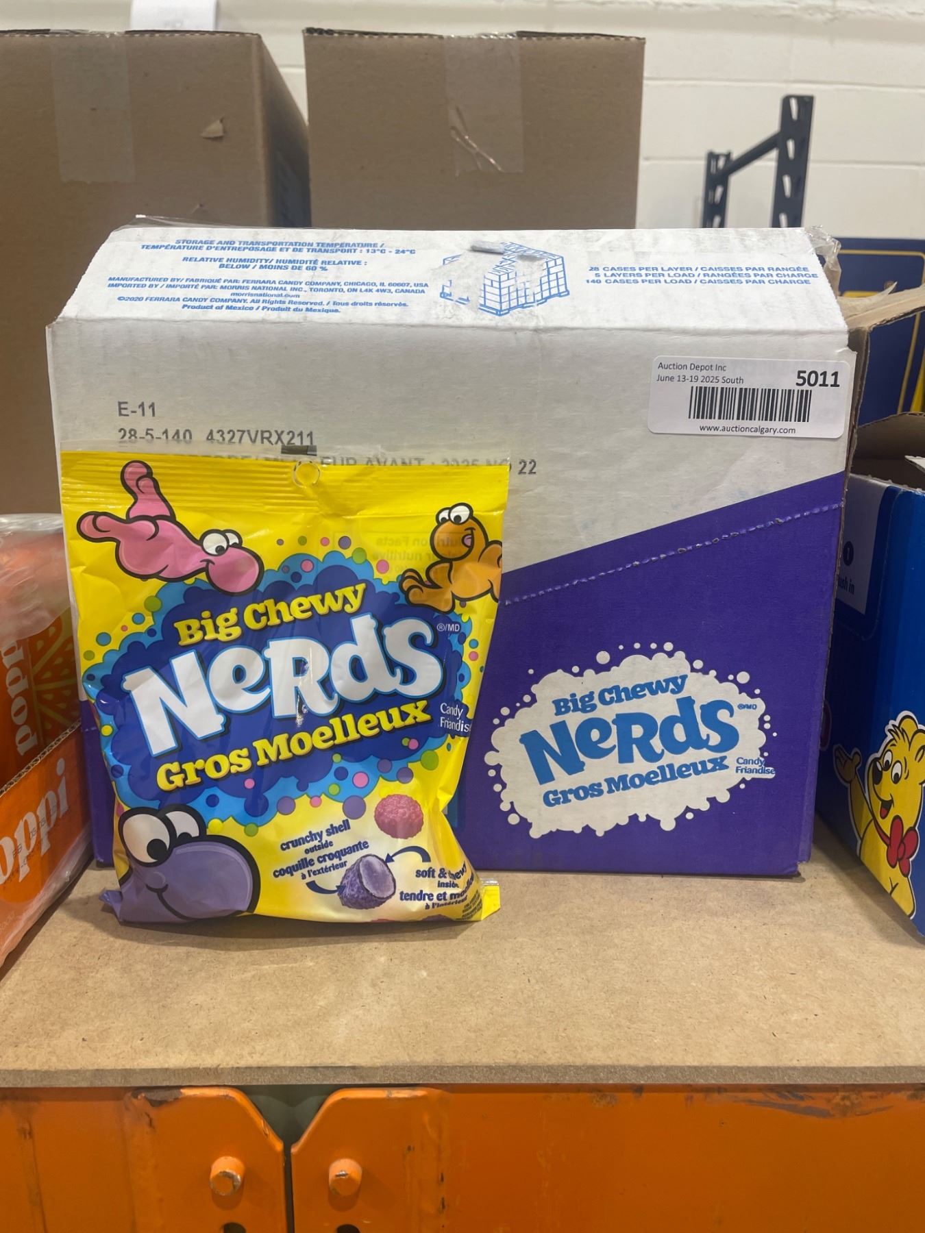Big Chewy Nerds Candy Pack with Crunchy Shell