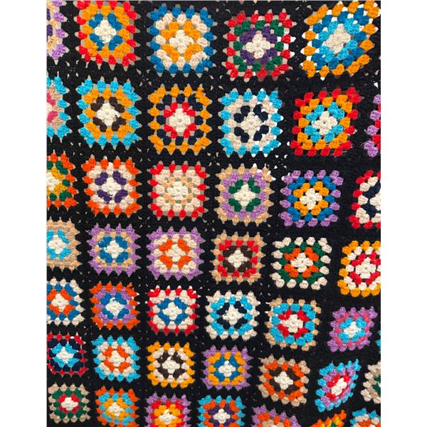 Afghan of Many Colors