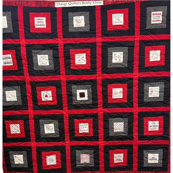 Things Quilters Really Think