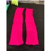 Image 2 : 80s Womens Neon Leg Warmers 4 Pack