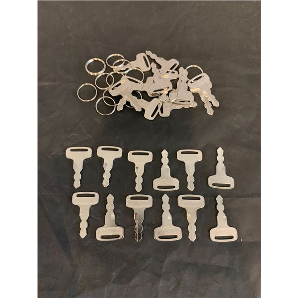 Golf Cart Replacement Ignition Keys - 25 Pack