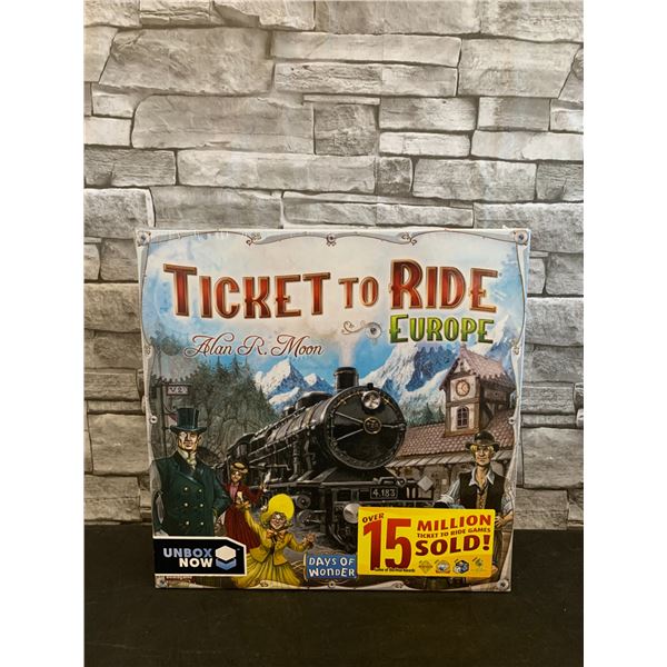 Ticket To Ride - Europe Edition - Days of Wonder Board Game
