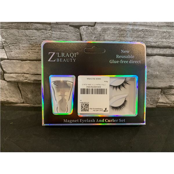 Zlraqi Beauty Magnet Eyelash And Curler Set