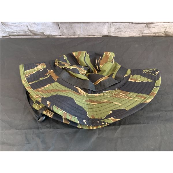 Boonie Tiger Stripe Hat Green Camo