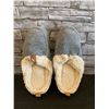 Image 2 : Longbay Womens Hand Made Wool Felt Slippers Gray XL Size
