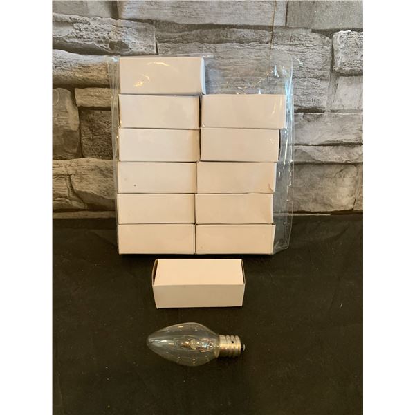 7 Watt Night Light Bulbs  And Salt Lamp Replacement - Pack of 12