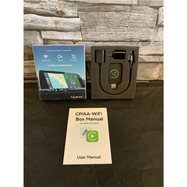 Wireless CarPlay and Android Auto Wireless Adapter