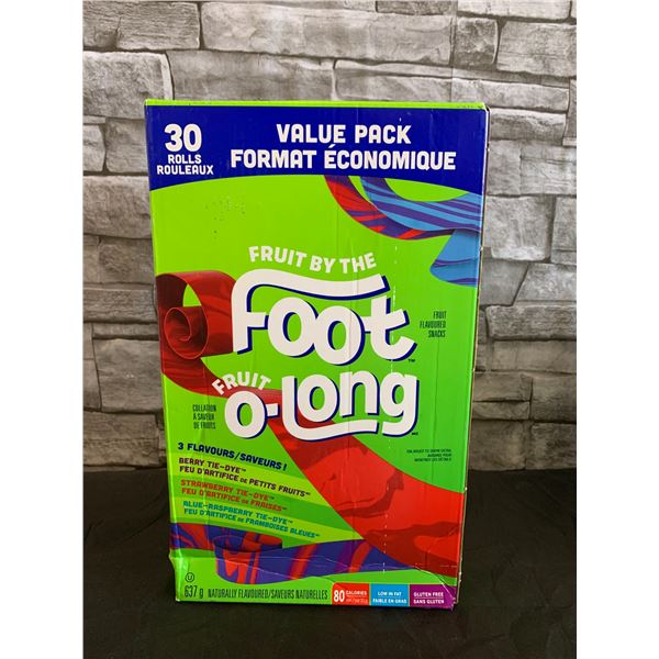 Fruit By the Foot - 30 Rolls Value Pack - 3 Flavours