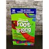 Image 1 : Fruit By the Foot - 30 Rolls Value Pack - 3 Flavours