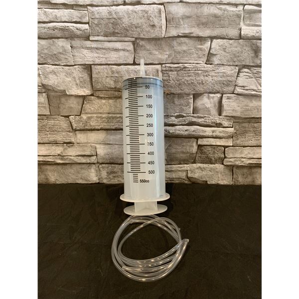 Large Syringe with Hose - 500mL