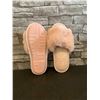 Image 2 : Women's Faux Fur Slippers - Pink - Size S