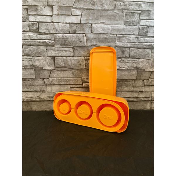 Silicone Ice Cube Tray for Stanley Cups - 3 Hollow Cylinders - 30-40 oz Cups