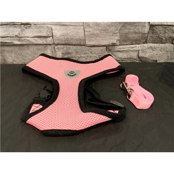 Dog Harness Large Pink  Colour