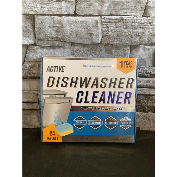 Active Dishwasher Cleaner - 24 Tablets
